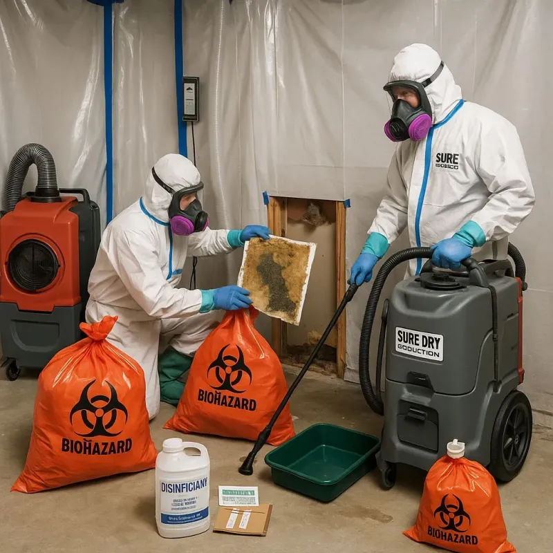 Contaminated Water Handling Protocols process in Seven Oaks, SC
