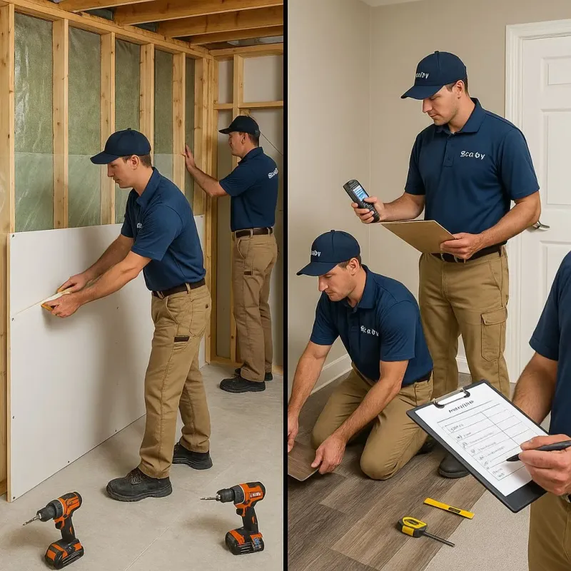Repairs and Reconstruction process in Seven Oaks, SC